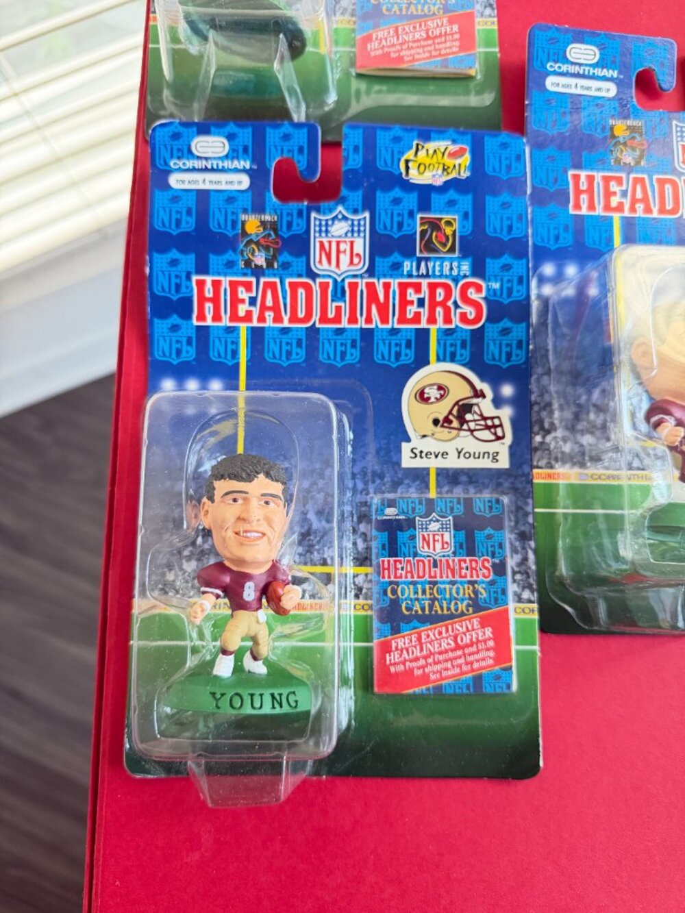 1996 NFL Steve Young Figure 49ers Collectible New & Sealed